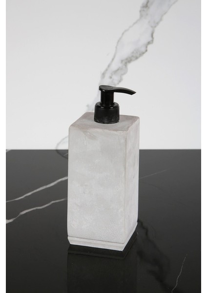 Elite El Yapımı Beton Sıvı Sabunluk Banyo Wc Mutfak Sabunluğu 1 Adet