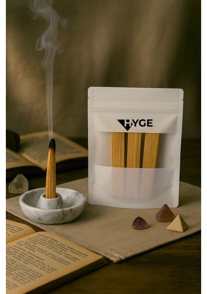 Elite Doğal Palo Santo Ağaç Tütsüsü 20GR | 2-3 Adet | Aromatik Koku ve Ferahlatıcı Etki 1 Adet