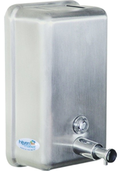 Elite Sıvı Sabunluk Paslanmaz Metal Çelik. 1000 Ml. 900151K 1 Adet