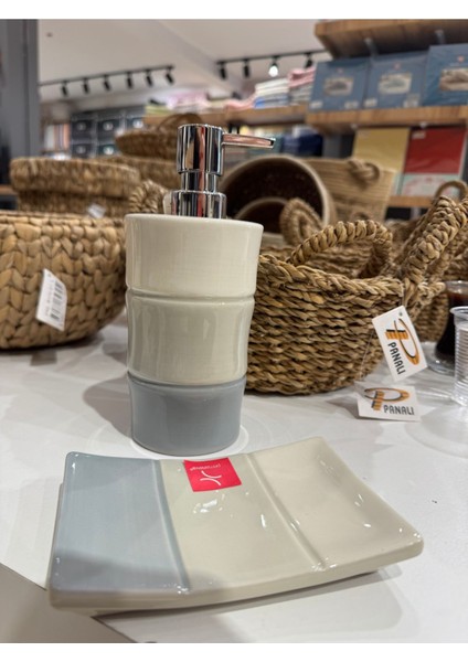 Elite Esterhomedecor 2’li Porselen Banyo Seti 1 Adet fırsatları