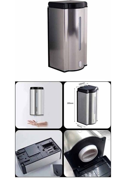 Elite Sıvı Sabun ve Dezenfektan Dispenseri 600ML 1 Adet