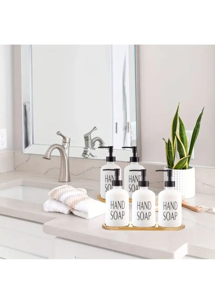 Elite Tezgah Üstü Banyo Mutfak Sıvı Sabunluk Altlığı | Banyo Mutfak Bulaşık Lavabo Deterjanlık 2 Adet 1 Adet