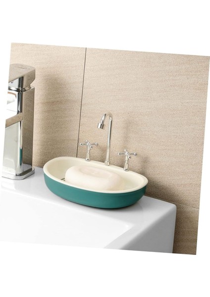 Elite 2 Adet Lavabo Figürlü Katı Sabunluk 1 Adet