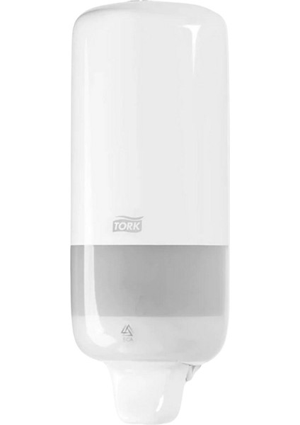 Elite 1 Ad. Tork Sıvı Sabun Dispenseri Beyaz 560000 + 1 Litre Tork Sıvı Sabun Premium Hediyeli 1 Adet