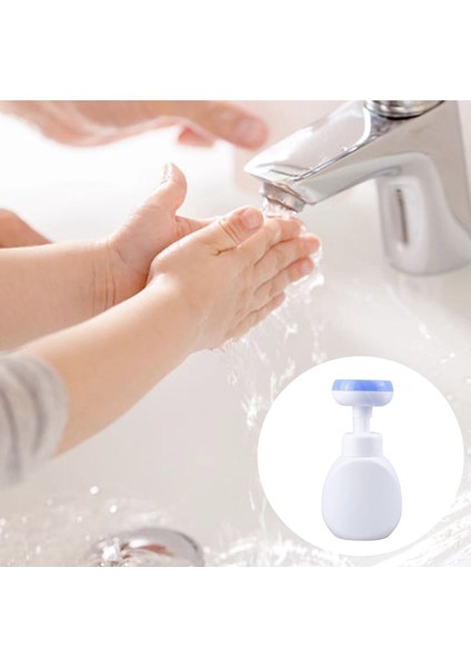 Elite 300ML Çiçek Sabunluk Sıvı Sabun El Dezenfektanı Köpük Pompa Şişesi Plastik Doldurulabilir Kaplar 1 Adet indirimleri