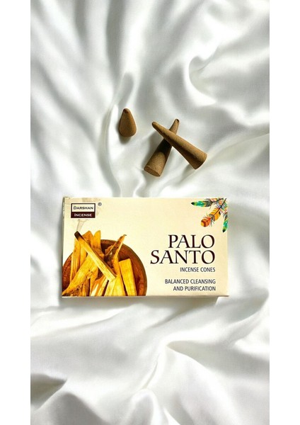 Elite Darshan Palo Santo Kokulu Konik Tütsü 10 Adet 1 Adet