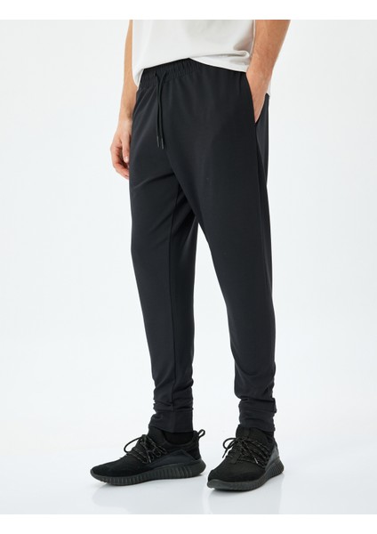 Yeni Sezon Beli Bağcıklı Cep Detaylı Jogger Spor Eşofman Altı