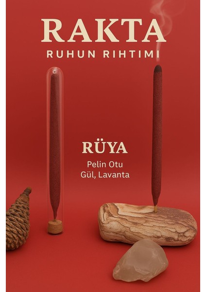 Elite El Yapımı Tütsü ve Oda Kokusu - Rüya 1 Adet
