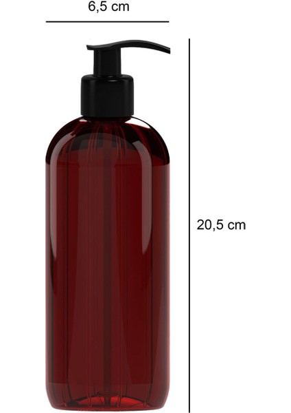 Elite Saç Kremi Duş Jeli Etiketli Plastik Şişe Banyo Seti 2'li Amber Sabunluk 500 ml 1 Adet indirimleri