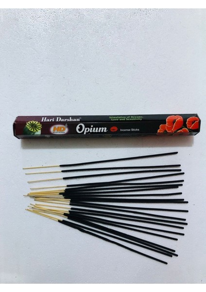 Elite Opium - Afyon Çiçek Kokusu Çubuk Tütsü 20 Adet 1 Adet