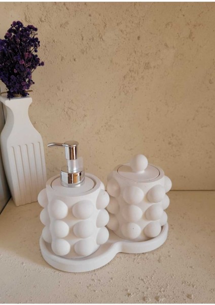 Elite Beton Buble Sıvı Sabunluk Set 1 Adet fırsatları