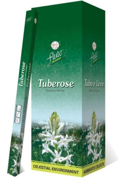 Elite Çubuk Tütsü (Sümbülteber) Hexa Tuberose 1 Adet=20 Çubuk 1 Adet