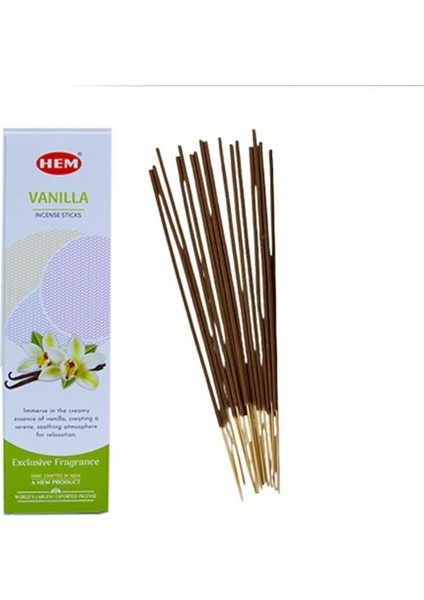 Elite Vanilla (Vanilya) Exclusive Organik Tütsü Tekli Paket 1 Adet