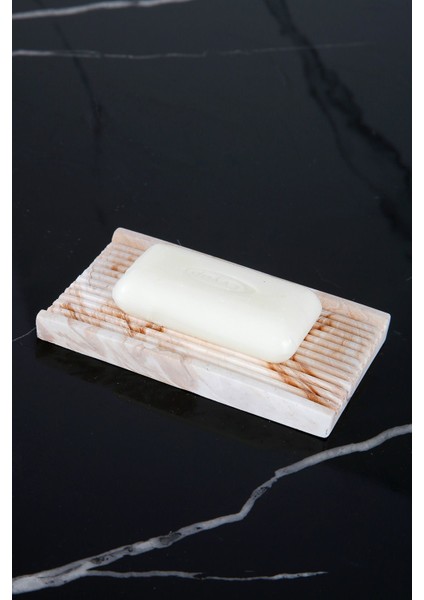 Elite El Yapımı Dikdörtgen Beton Katı Sabunluk 1 Adet