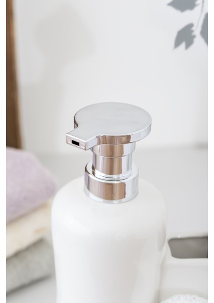 Elite Lotıon Dıspenser Wıth Sponge & Brush Fırçalı Sıvı Sabunluk 1 Adet
