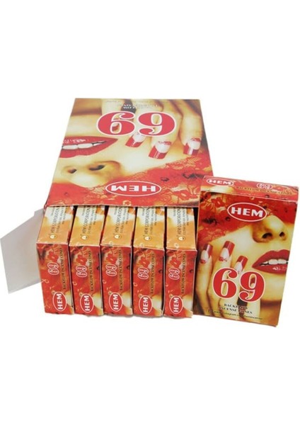Elite 69 Back Flow Konik Tütsü Tek'li Paket Geri Akış Tütsü 1 Adet