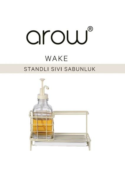 Elite Wake Stantlı Sıvı Sabunluk Seti 1 Adet