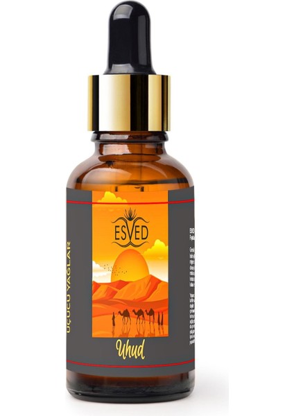 Elite Uhud Kokusu Saf Esansiyel Uçucu Yağ Buhurdanlık Yağı Difüzör Esansı Aromaterapi Ortam Koku 10ML 1 Adet