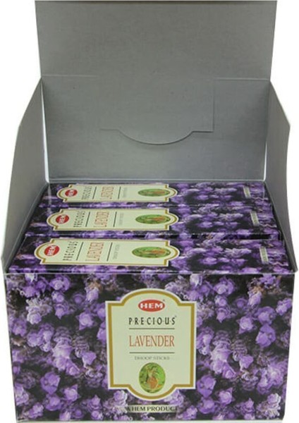 Elite Precious Lavender (Lavanta) Dhoop Organik Konik Tütsü Tek'li Paket 1 Adet