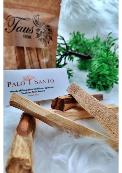 Elite Palo Santo Ağaç Tütsü Peru Menşeili Orijinal Sertifikalı Arınma Tütsüsü 5'li (45-60 Gr.) 1 Adet modelleri