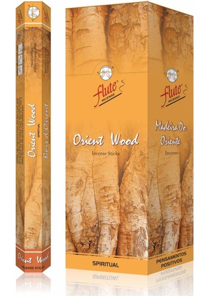 Elite Çubuk Tütsü Hexa Orıent Wood 6*20=120 Çubuk 1 Adet