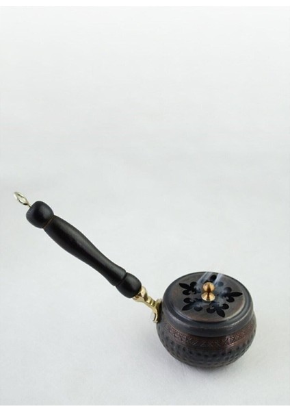 Elite Gaziantep Bakır Buhardanlık-Tütsülük El Işlemeli Ahşap Kulplu 1 Adet fiyatları