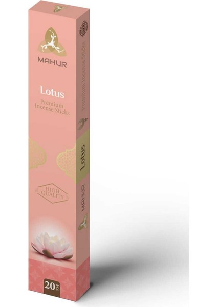 Elite Lotus Çiçeği Kokulu Çubuk Tütsü & Oda Kokusu 1 Adet