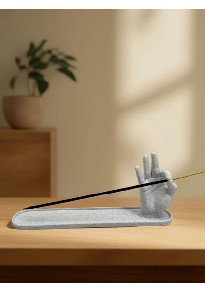 Elite Mermer Desenli Tütsülük – 3D Yazıcıdan Özel Tasarım, Modern ve Şık Dekorasyon Ürünü 1 Adet