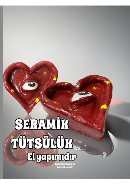 Elite El Yapımı Seramik Tütsülük 1 Adet