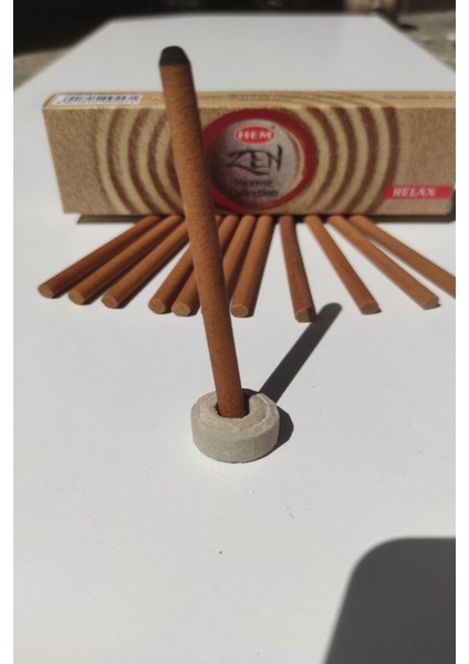 Elite Hem Dhoop Zen Relax Konsantre Tütsü (Siyah Dumansız) Tütsü Dooph Zen Relax 1 Adet