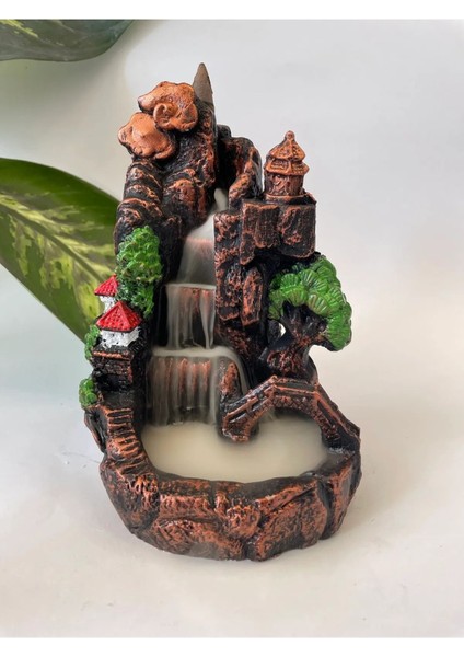 Elite Şatolu Model Geri Akış Tütsülük Siyah&bakır 11*17CM 1 Adet