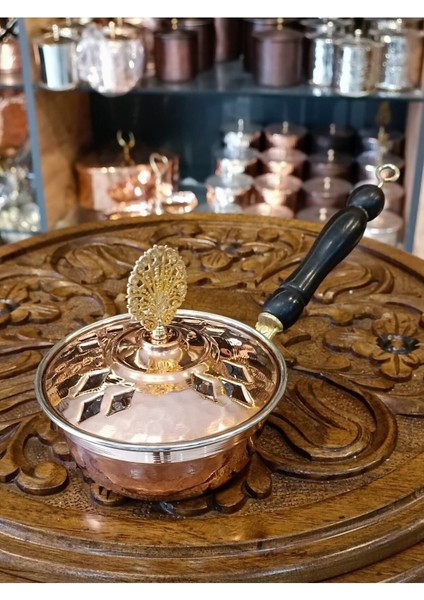 Elite El Yapımı Otantik Bakır Tütsülük Buhurdanlık 1 Adet