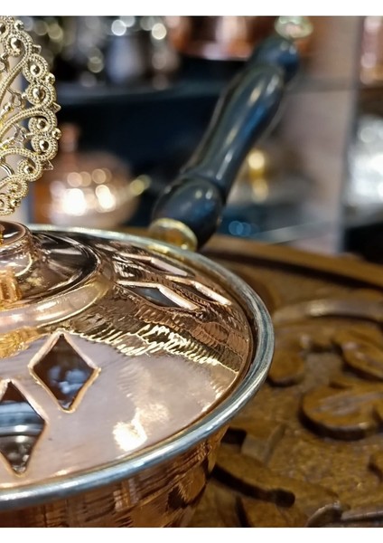 Elite El Yapımı Otantik Bakır Tütsülük Buhurdanlık 1 Adet