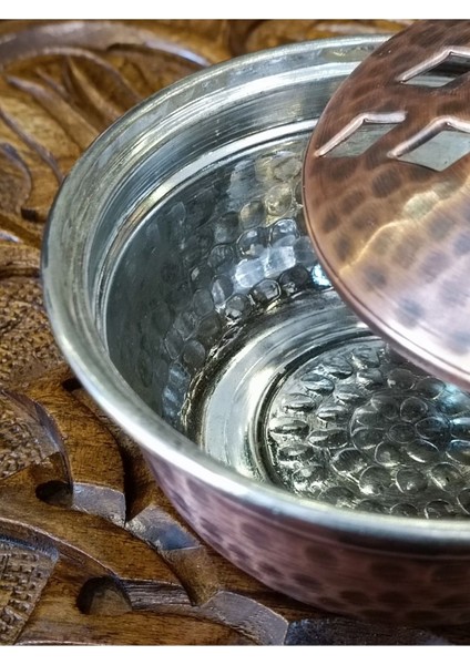Elite El Yapımı Otantik Bakır Tütsülük Buhurdanlık 1 Adet
