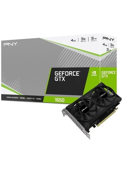 GTX1650 4gb VCG16504D6DFPPB Gddr6 128BIT HDMI Dp Pcıe 16X V3.0
