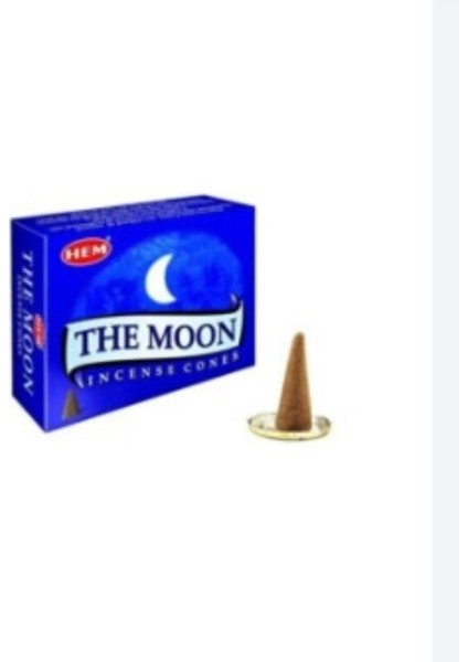 Elite The-Moon Ay Kokusu Konik Tütsü 10 Adet / Pieces Cones Not: Ürün Geri Akışlı Değildir 1 Adet