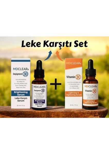 Leke Karşıtı Ikili Set