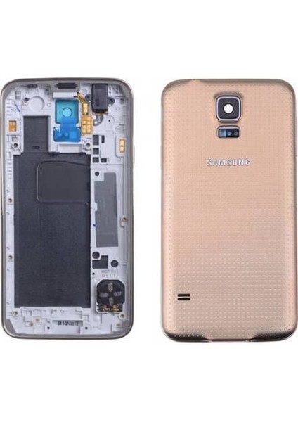 Samsung Galaxy S5 Kasa Kapak Gold