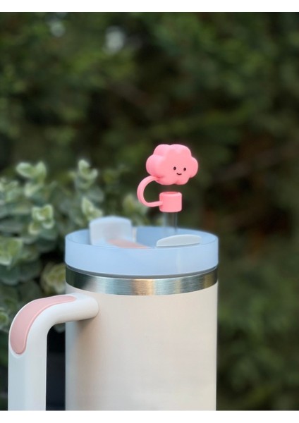 Elite Termos Uyumlu Bulut Aksesuar/ Bulutlu Pipet Koruyucu/ Pipet Kılıfı/ Pipet Tıpası 1 Adet modelleri