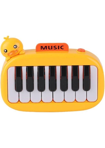 8897-1B Ördek Işıklı Müzikal Piano - 1 Adet Fiyatıdır