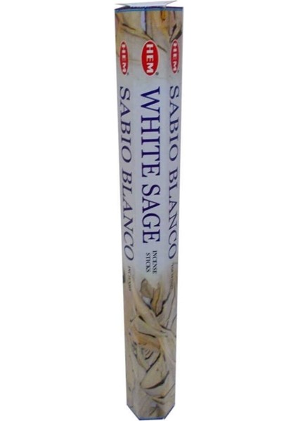 Elite Hem Beyaz Adaçayı Kokulu 20 Çubuk Tütsü - White Salvia 1 Adet fiyatları
