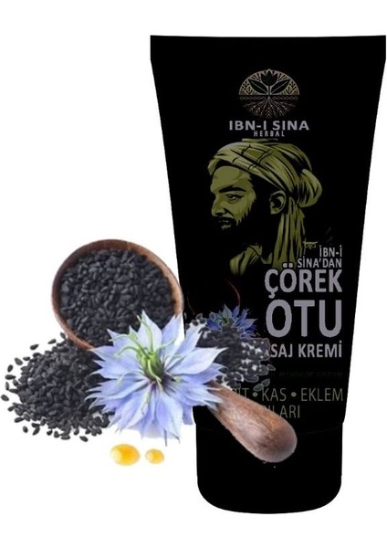 Ibn-I Sina Çörekotu Vücut Ağrıları Için Hariçi Uygulama Masaj Bakım Kremi 50 ml x 1 Adet