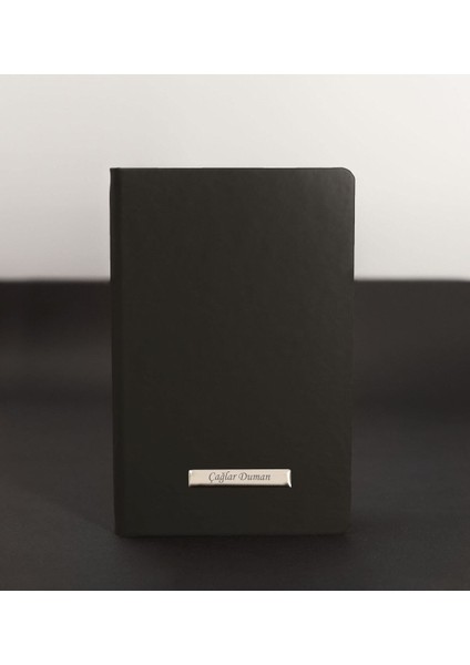 Elite Kişiye Özel Siyah Defter & Kişiye Özel Kalem & Mekanizmalı Erkek Cüzdan & Kupa Bardak Hediye Seti 1 Adet