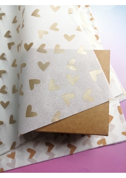 Elite Kalpli Gold Desenli Pelur Kağıdı 50X70 cm 10 Adet 1 Adet