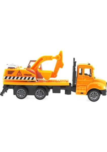 Çek Bırak Metal Mini Sarı Kepçe