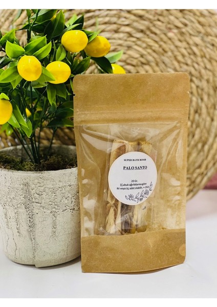 Elite Palo Santo Ağaç Tütsü 20 Gram 1 Adet