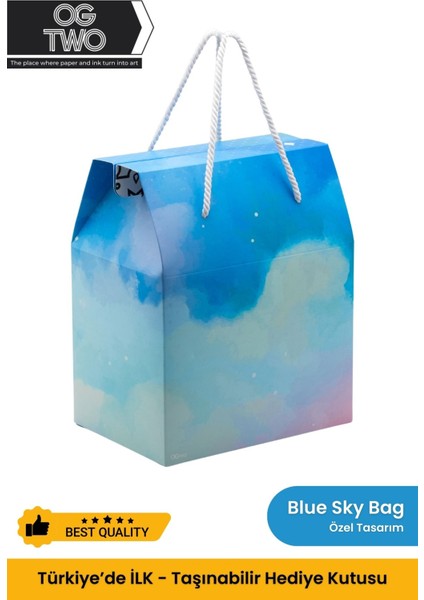 Elite Premium Konsept Tasarım Hediye Kutusu & Çanta Boş Karton Hediye Paketi Hediyelik Kutu - 24X14X20CM 1 Adet