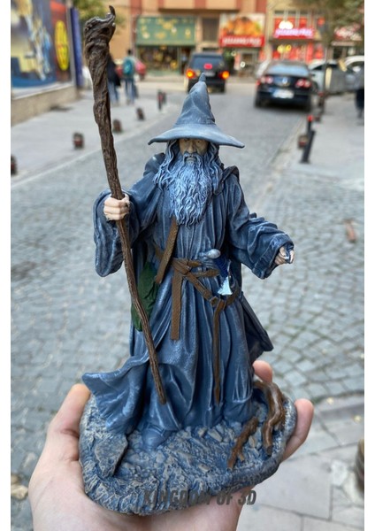 Elite Gandalf Figür, Yüzüklerin Efendisi Gandalf Heykel, Gri Gandalf Figür Hediye 1 Adet