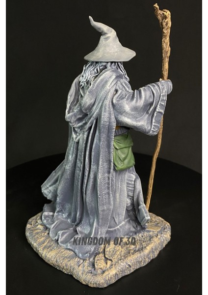 Elite Gandalf Figür, Yüzüklerin Efendisi Gandalf Heykel, Gri Gandalf Figür Hediye 1 Adet