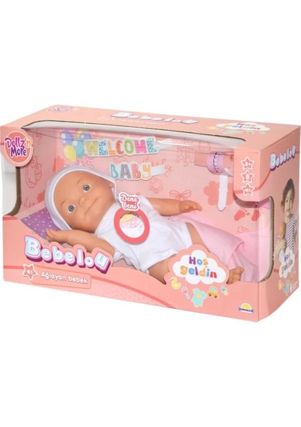 Bebelou Hoş Geldin Bebeği Sesli 30 cm